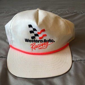 Vintage Western Auto Racing Snapback